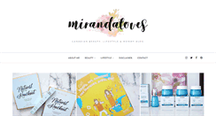 Desktop Screenshot of mirandaloves.com